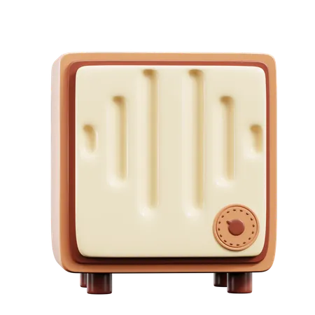 Radio classique  3D Icon