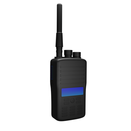 Radio Communication 3D Icon