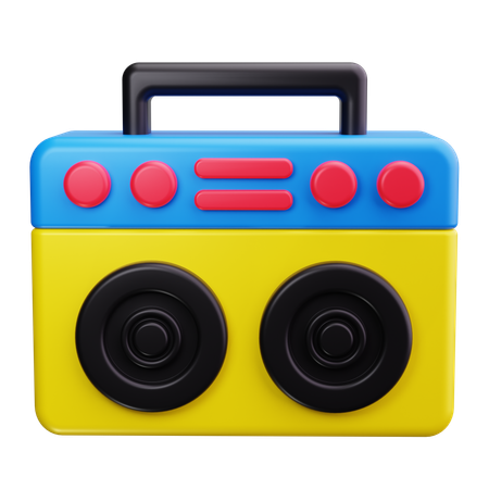 Radio FM  3D Icon