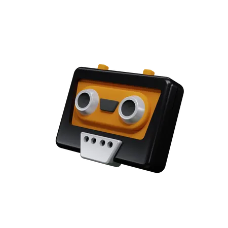 Radiokassette  3D Icon