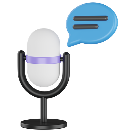 Radio Messgae  3D Icon