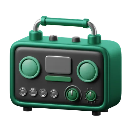 Radio militaire  3D Icon