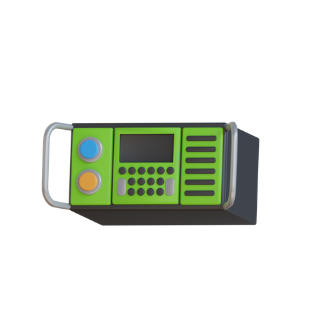Rádio militar  3D Icon