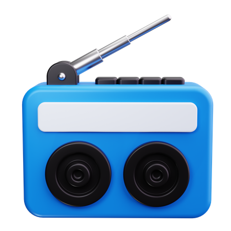 Radionachrichten  3D Icon