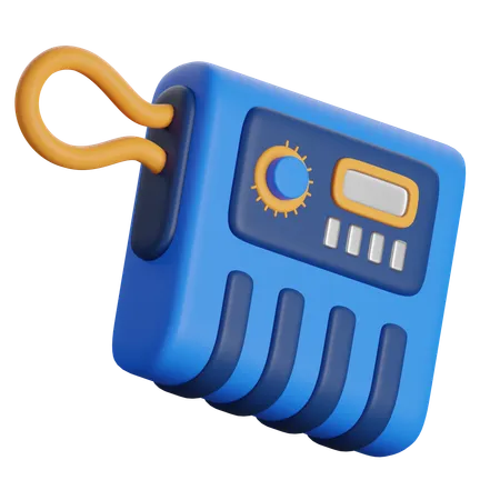 Radio portable  3D Icon