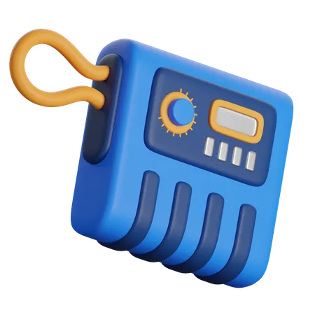 Rádio portátil  3D Icon