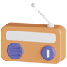 radio set emoji 3d