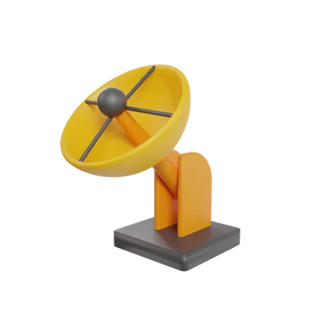 Radio Signal  3D Icon