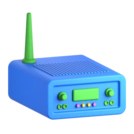Radio Transmitter  3D Icon