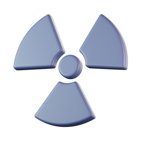 Radioactif  3D Icon