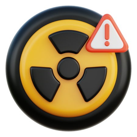 Radioactif  3D Icon