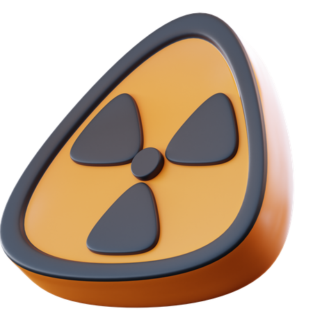 Radioactif  3D Icon