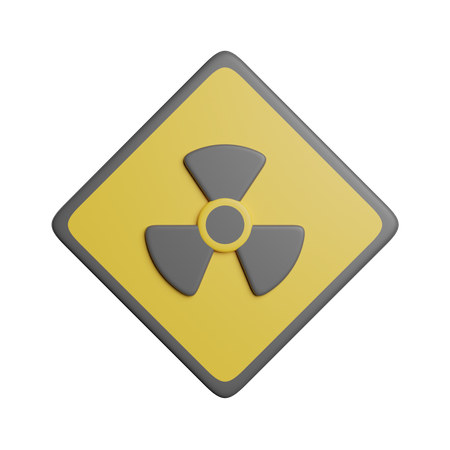 Radioactif  3D Icon