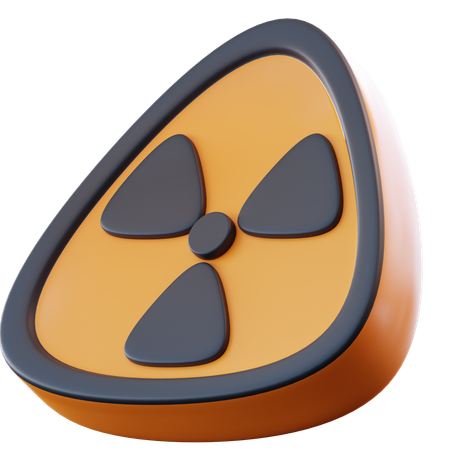 Radioactive  3D Icon