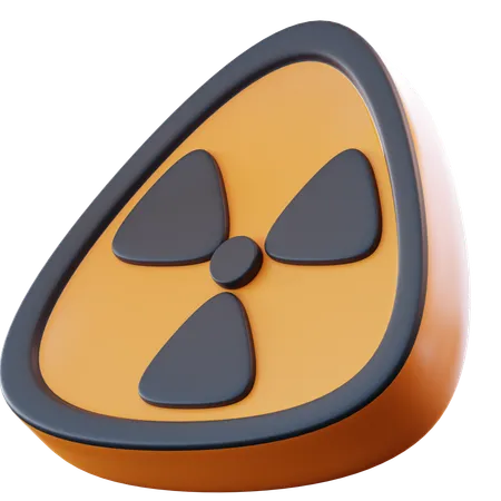 Radioactive  3D Icon