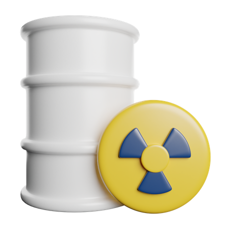 Radioactive  3D Icon