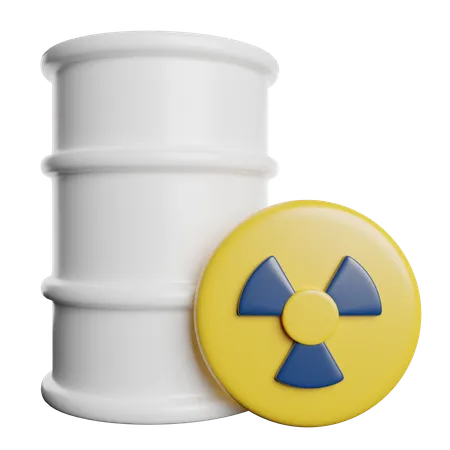 Radioactive  3D Icon