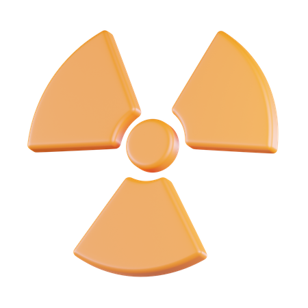 Radioactive  3D Icon