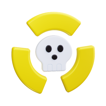 Radioactive  3D Icon