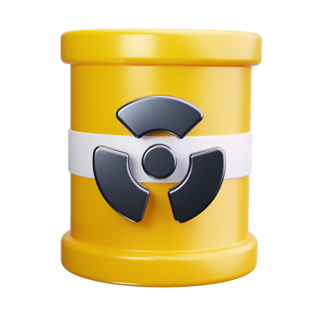 Radioactive  3D Icon