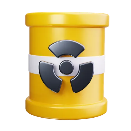 Radioactive  3D Icon