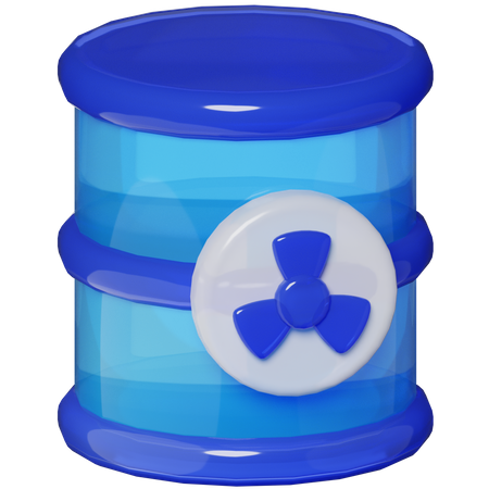 Radioactive  3D Icon
