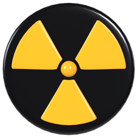 Radioactive 3D Illustration