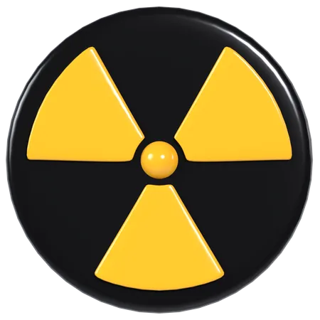 Radioactive  3D Illustration