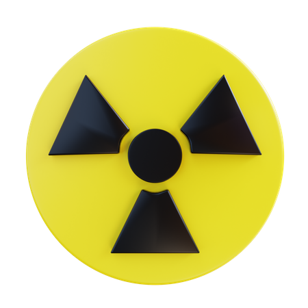 Radioactive  3D Icon
