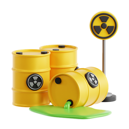 Radioactive Material  3D Icon