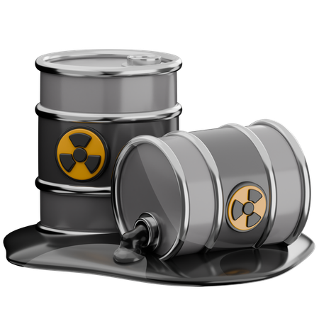 Radioactive Material  3D Icon