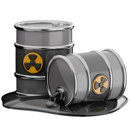 Radioactive Material  3D Icon