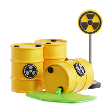 Radioactive Material  3D Icon