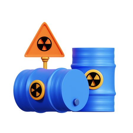 Radioactive Zone  3D Icon