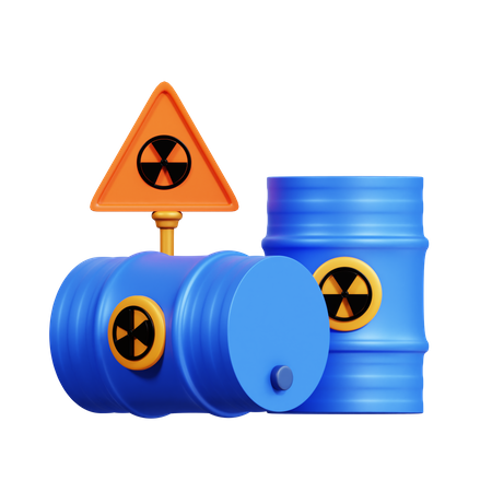 Radioactive Zone  3D Icon