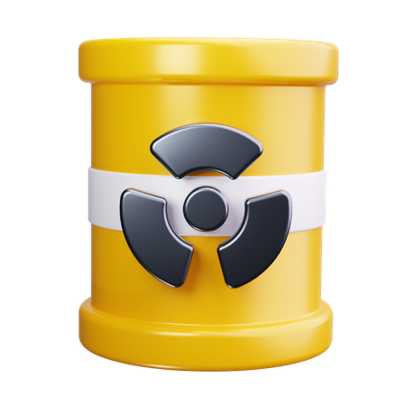 Radioactivo  3D Icon