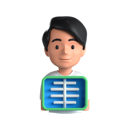 Radiografía  3D Icon