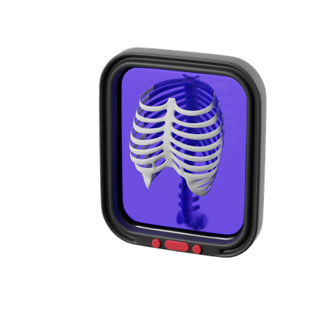 Radiografía del torso  3D Icon