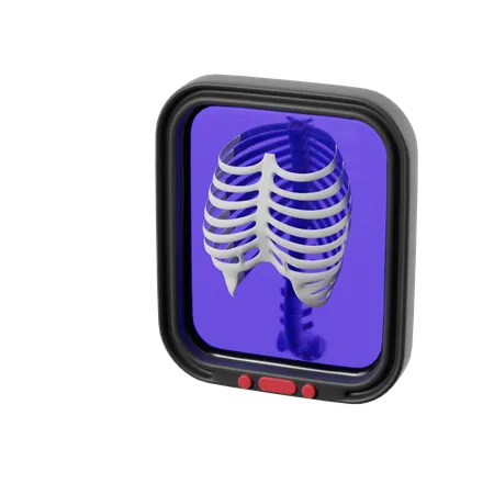 Radiografía del torso  3D Icon