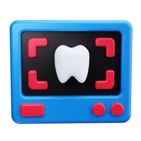 Radiografía dental  3D Icon