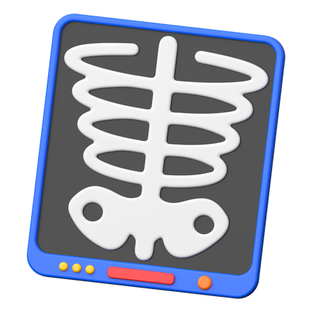 Radiographie  3D Icon