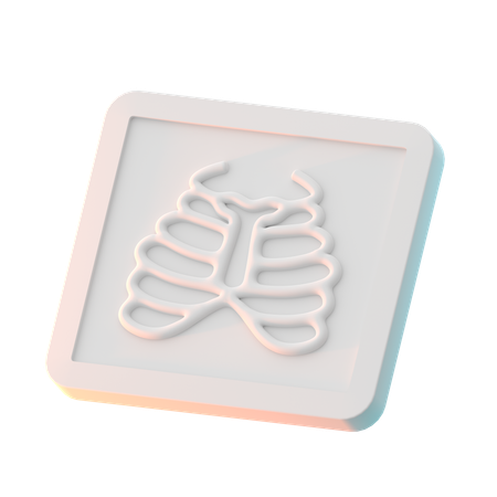 Radiographie  3D Icon