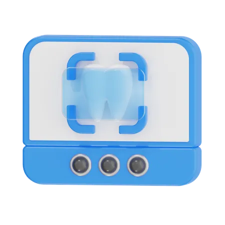 Radiographie dentaire  3D Icon