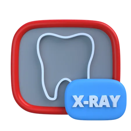 Radiographie dentaire  3D Icon