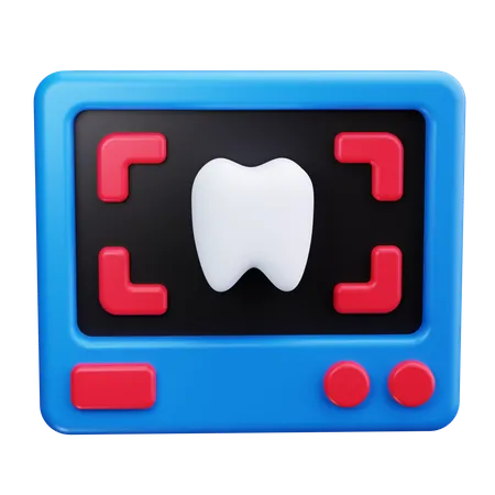 Radiographie dentaire  3D Icon