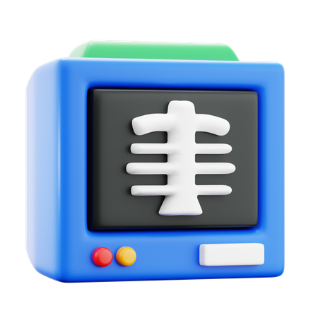 Radiology X Ray Machine  3D Icon