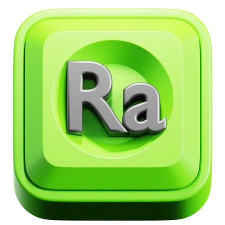 Radium  3D Icon