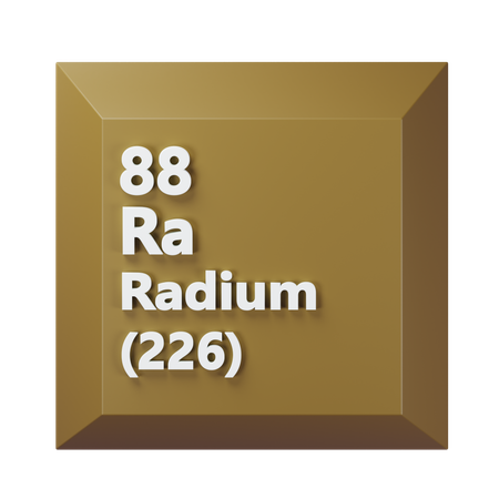 Radium  3D Icon