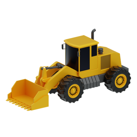 Radlader  3D Icon