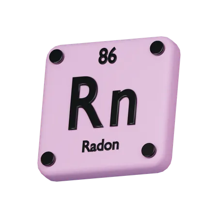 Radon  3D Icon